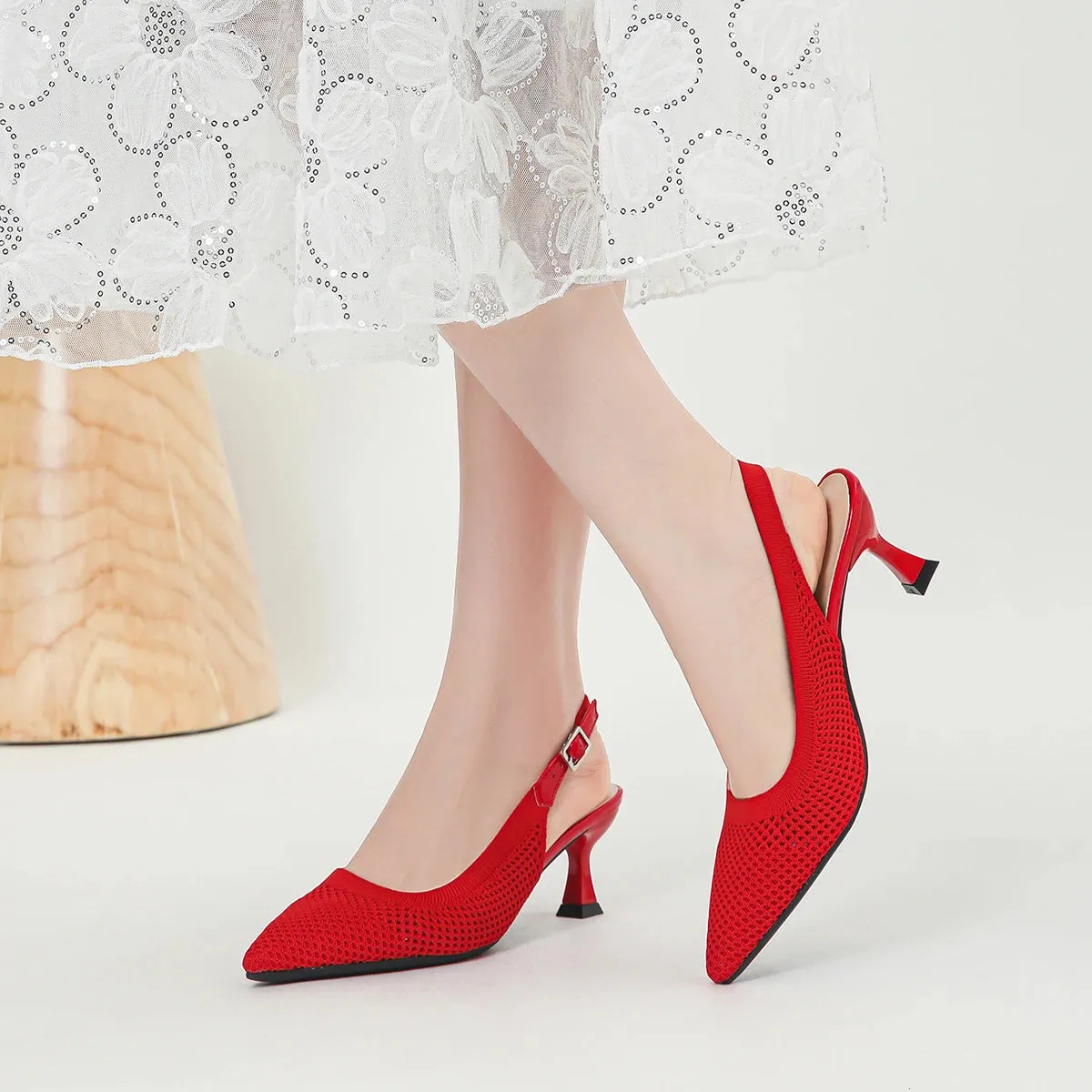 Maya™ | Elegant and Comfortable Mid-Heel Shoes