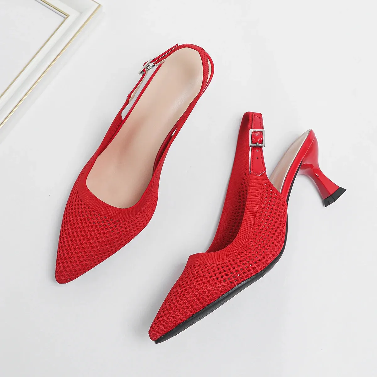 Maya™ | Elegant and Comfortable Mid-Heel Shoes