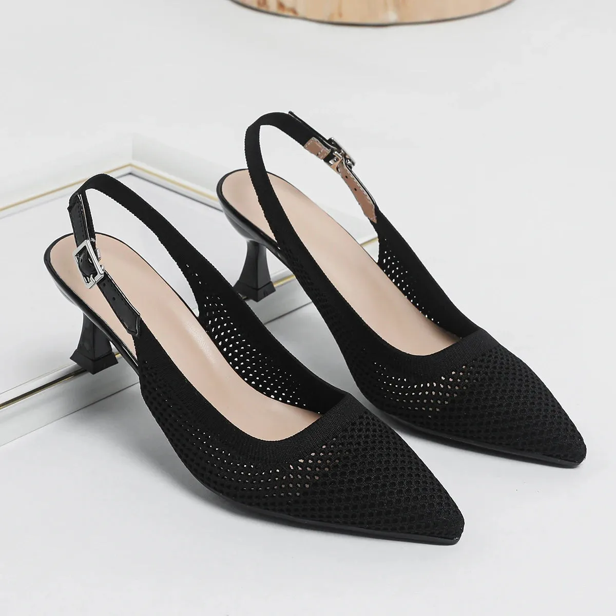 Maya™ | Elegant and Comfortable Mid-Heel Shoes