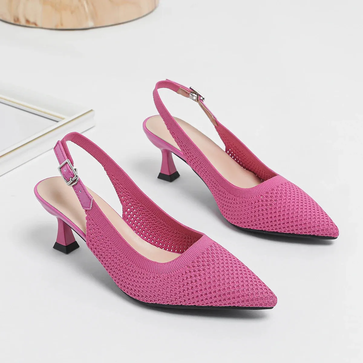 Maya™ | Elegant and Comfortable Mid-Heel Shoes