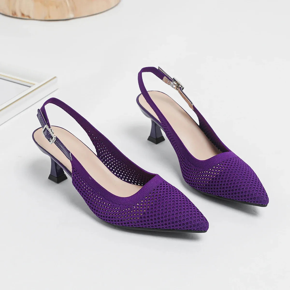 Maya™ | Elegant and Comfortable Mid-Heel Shoes