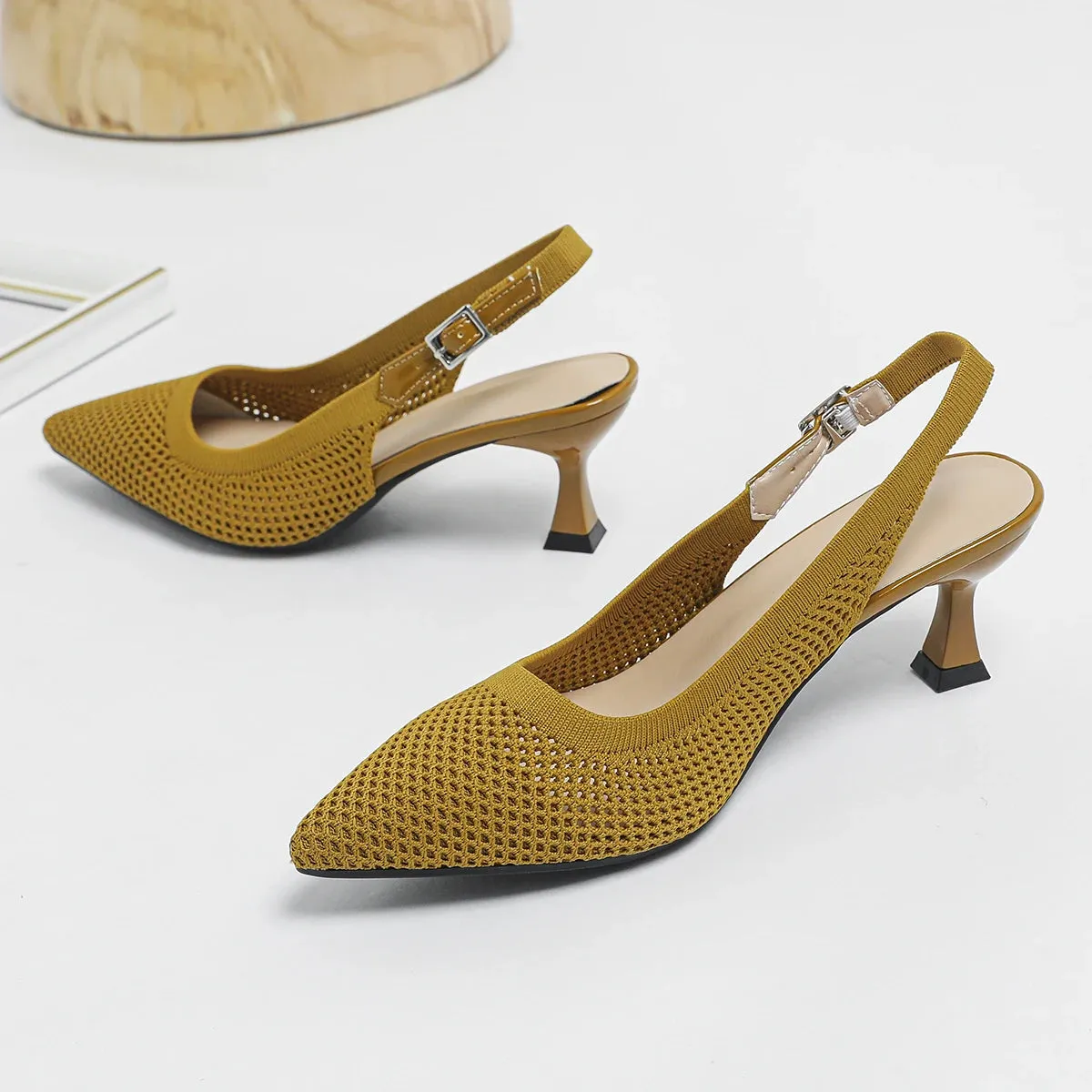 Maya™ | Elegant and Comfortable Mid-Heel Shoes
