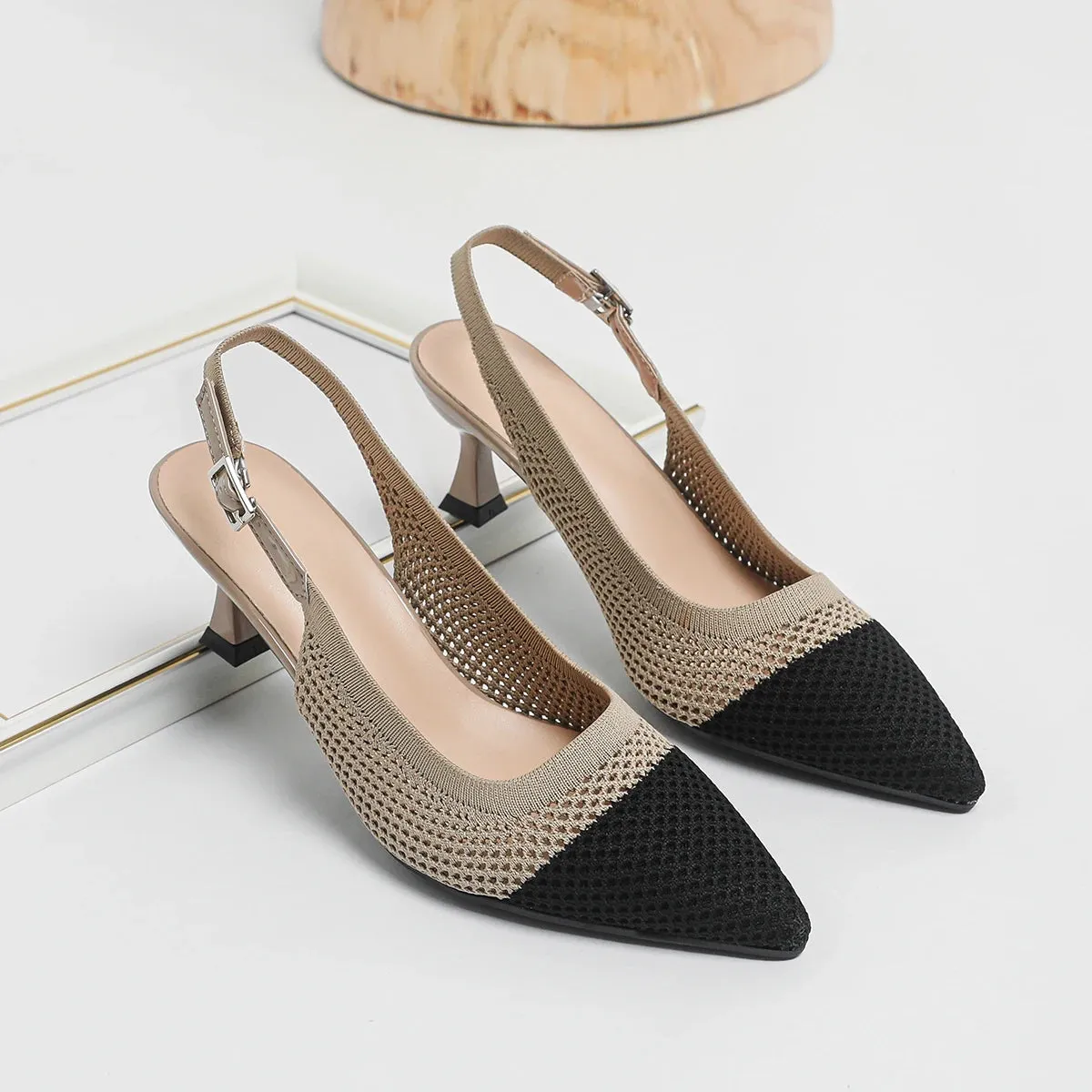 Maya™ | Elegant and Comfortable Mid-Heel Shoes
