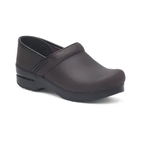 Men's Narrow Pro Antique Brown/Black Clog