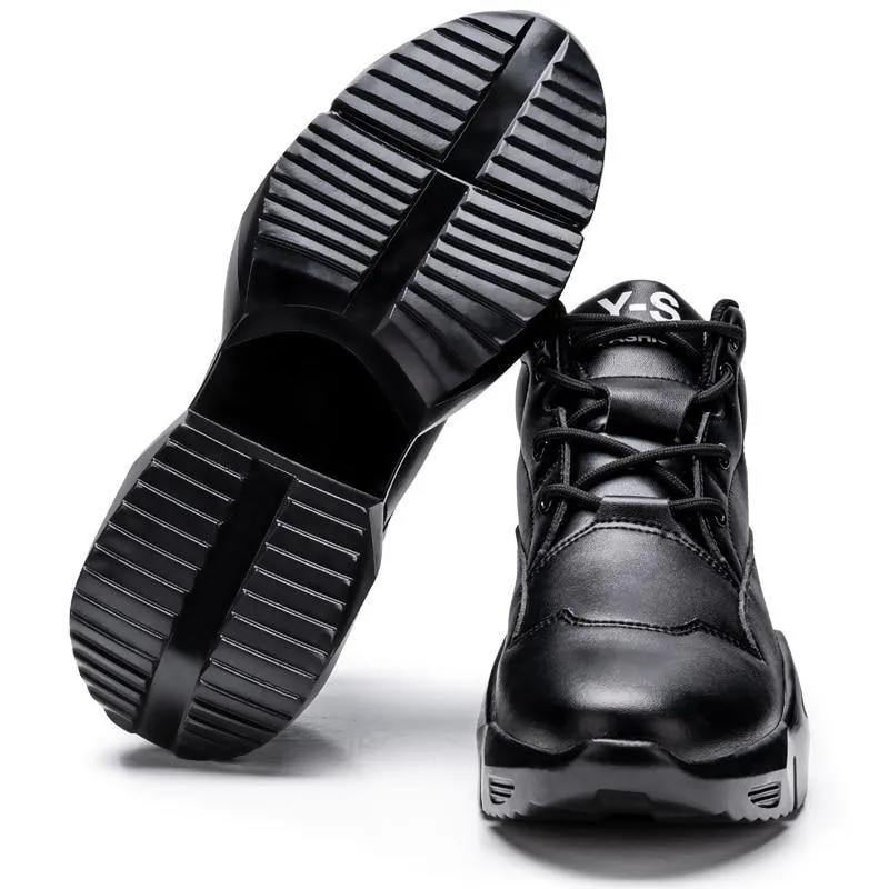Men's Winter Leather Thick Boots