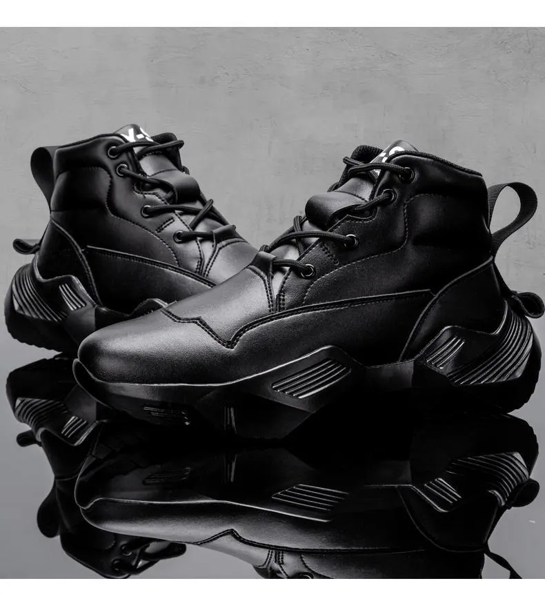 Men's Winter Leather Thick Boots