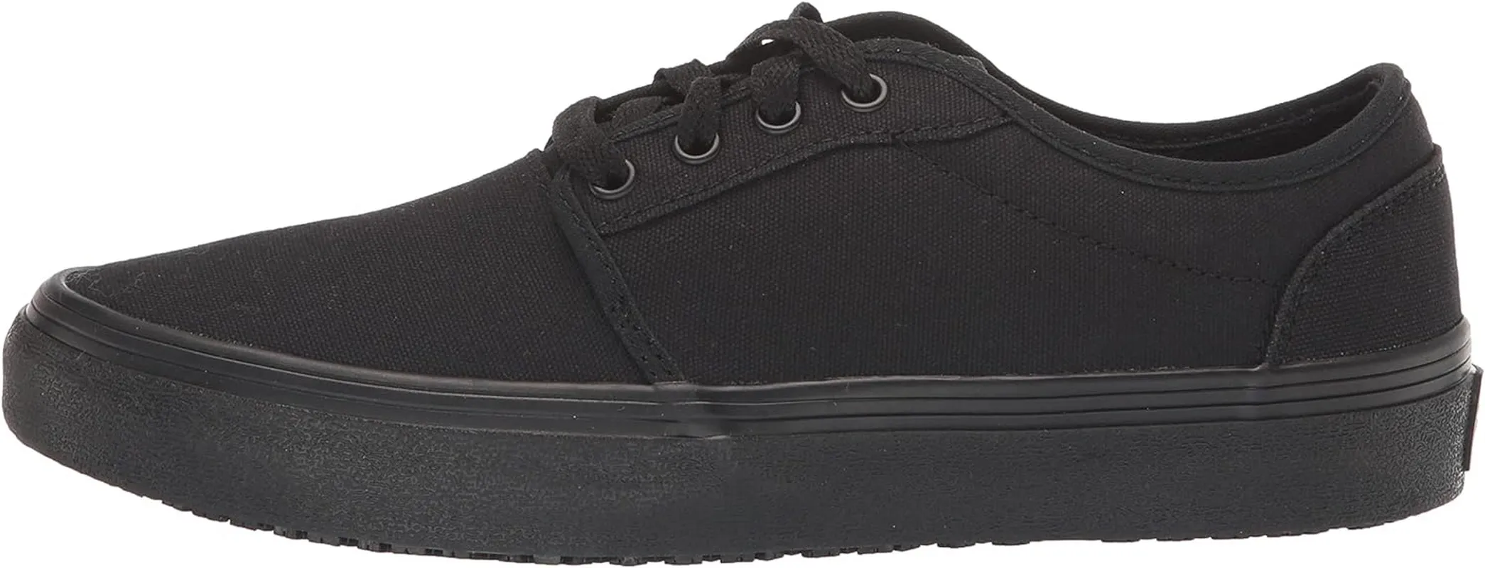 Merlin, Men'S, Women'S, Unisex Slip Resistant Food Service Work Sneakers, Water Resistant, Canvas, Black or Grey