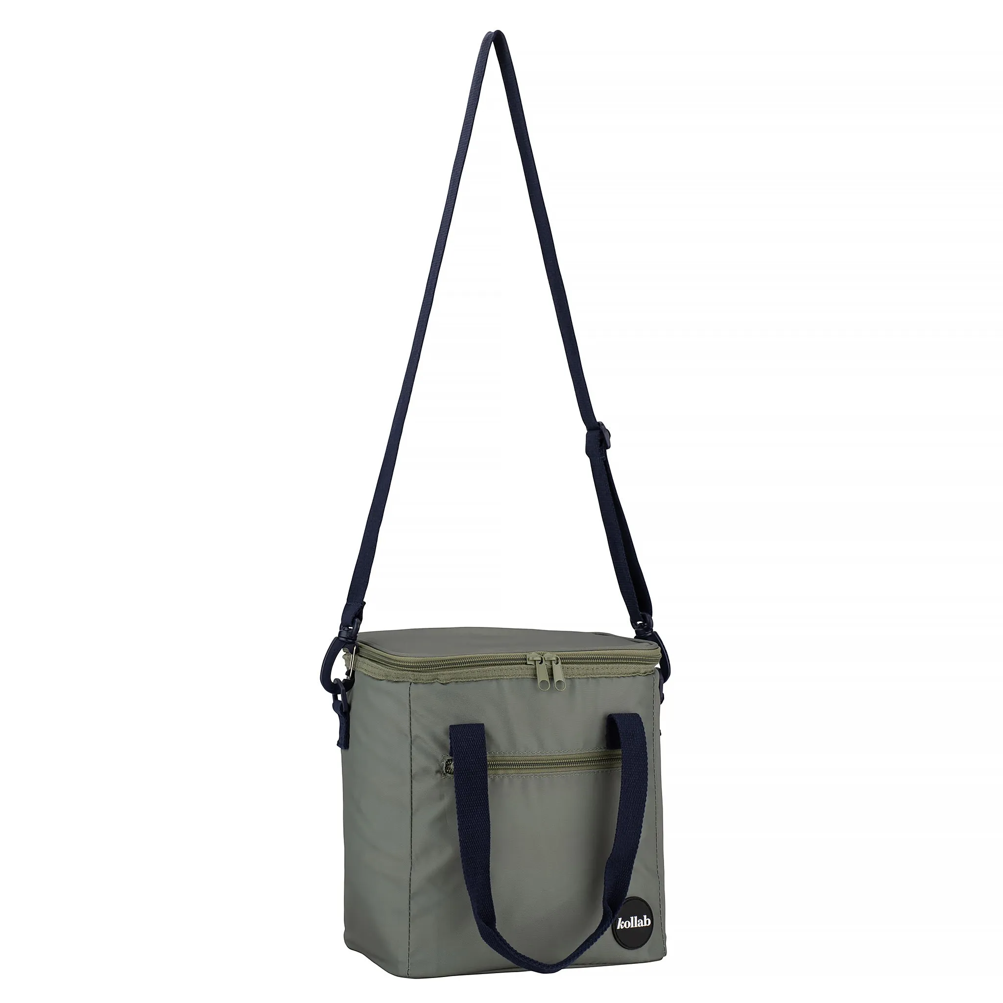 Mini Cooler Khaki Blue