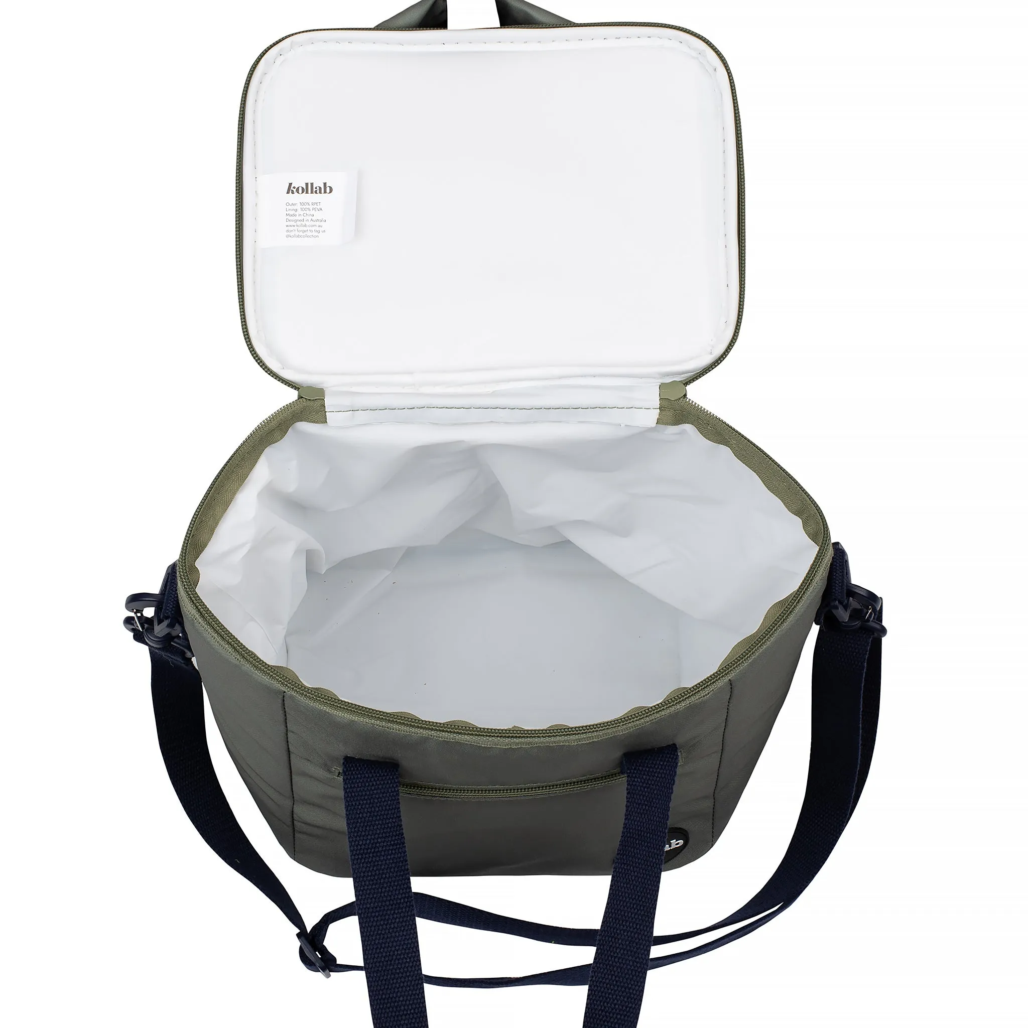 Mini Cooler Khaki Blue