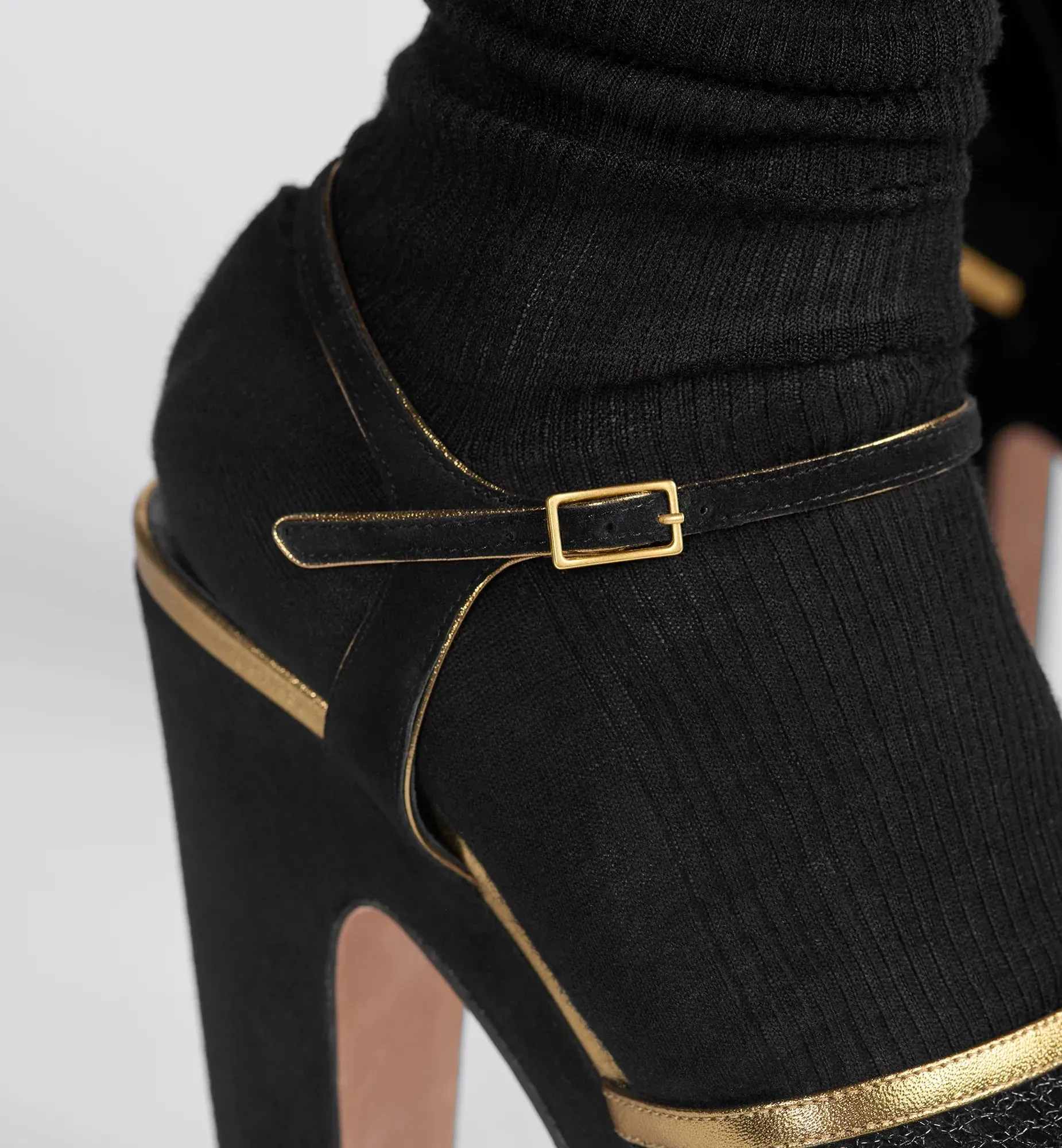 Muse Heeled Sandal Lambskin