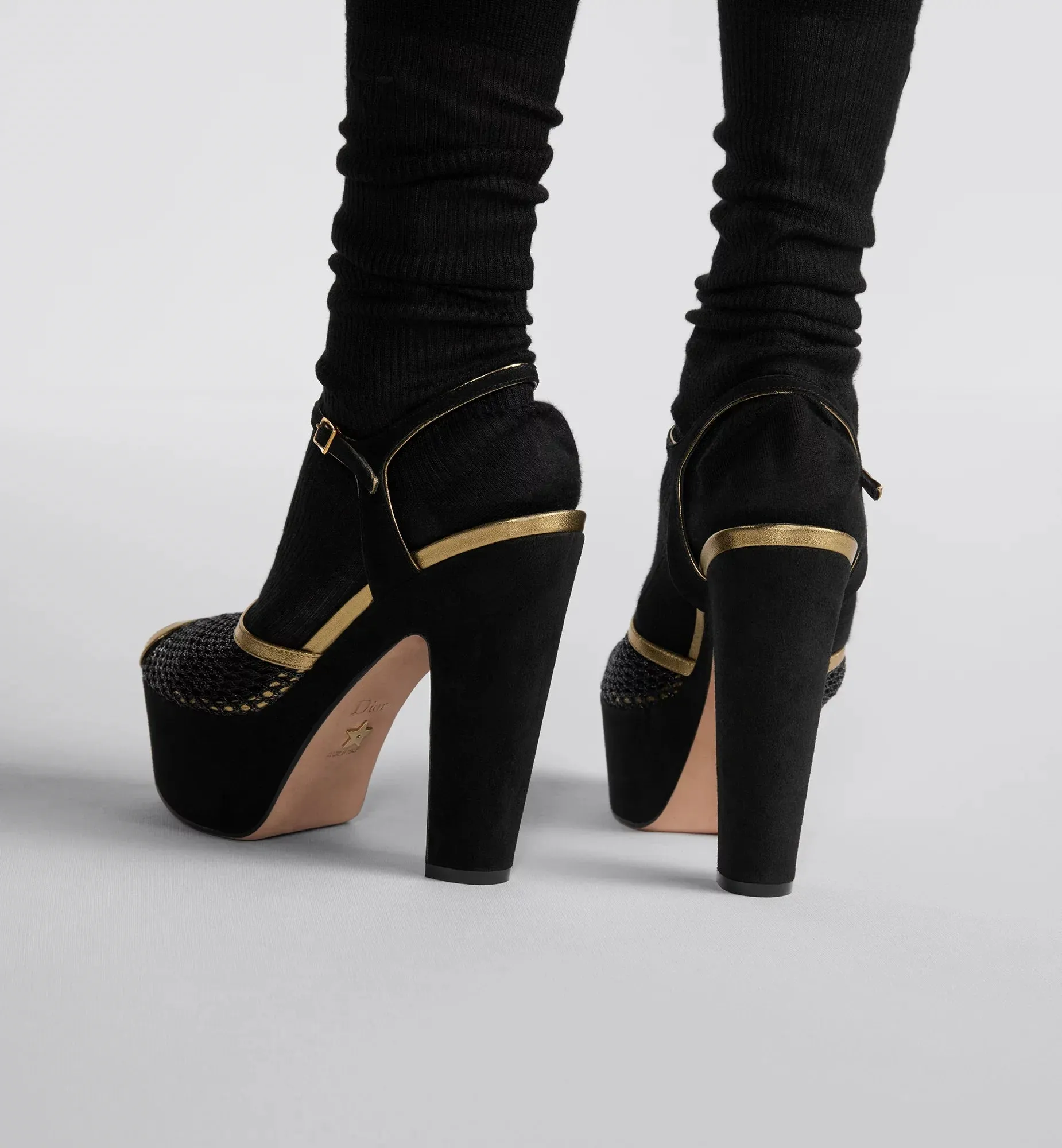 Muse Heeled Sandal Lambskin