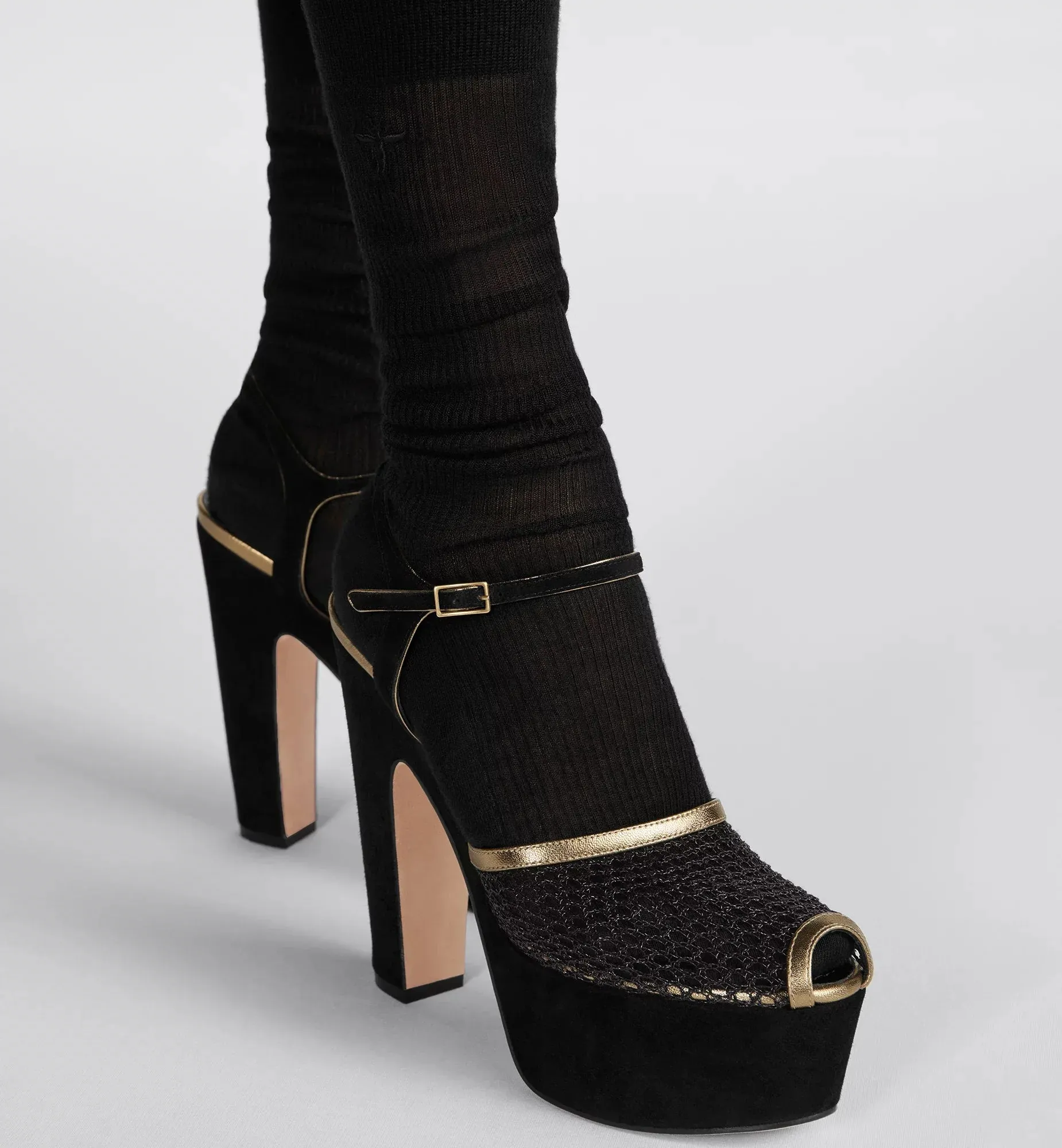 Muse Heeled Sandal Lambskin