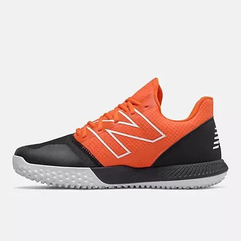 New Balance Black/Orange FuelCell 4040v6 Turf Shoes