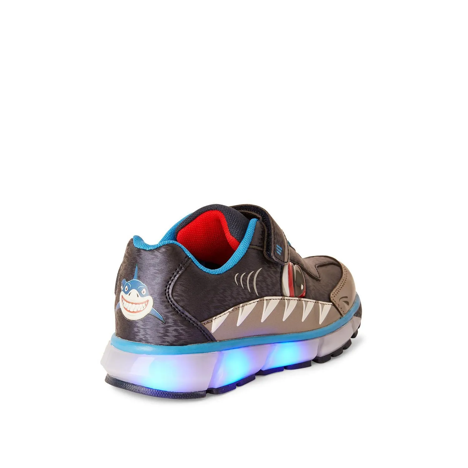 New with tags! Athletic Works Boys' Shark Sneakers, Sz 11! These light up!!