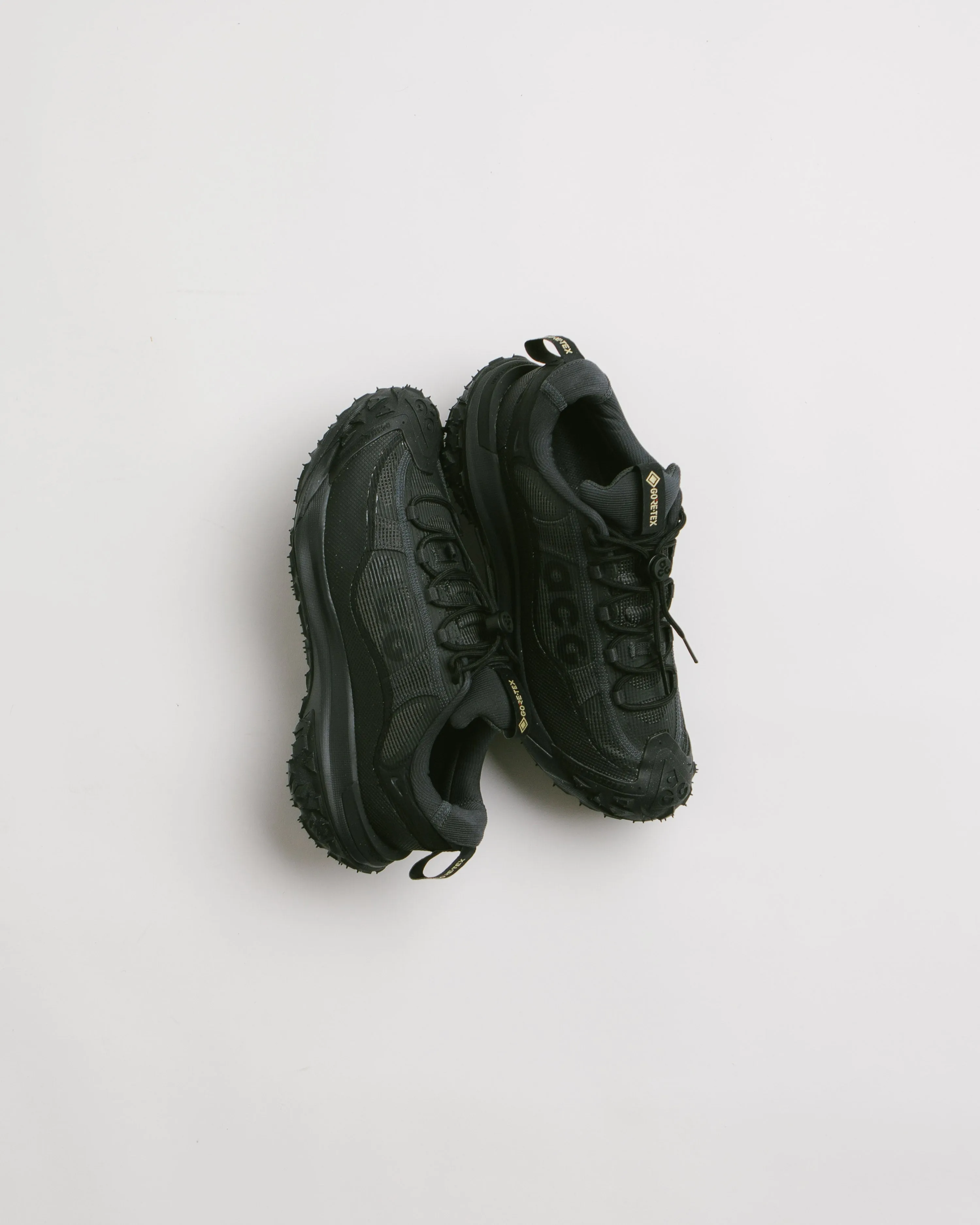 Nike ACG Mountain Fly 2 Low GTX Shoes - Dark Smoke Grey / Black - Black - Anthracite