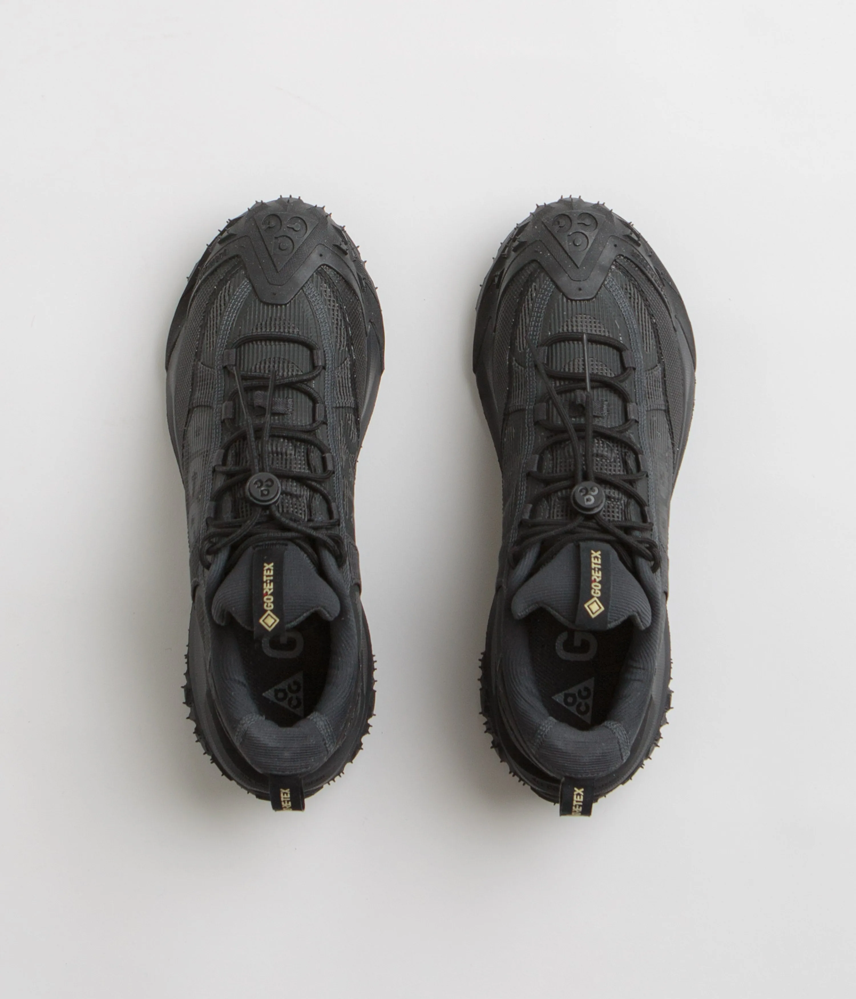 Nike ACG Mountain Fly 2 Low GTX Shoes - Dark Smoke Grey / Black - Black - Anthracite