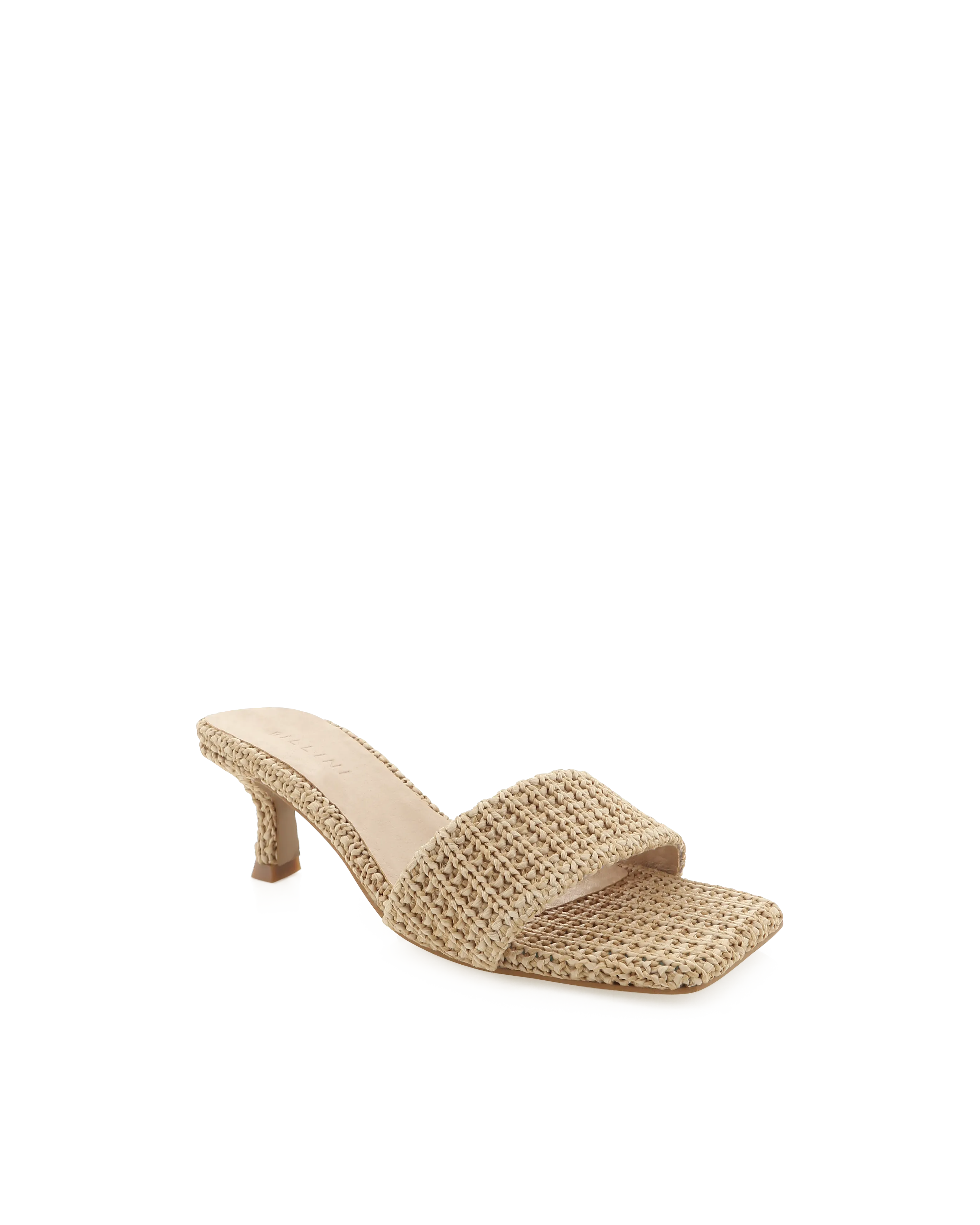 Olga Heels - Natural Raffia