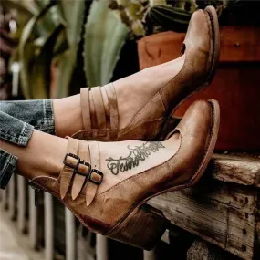 Paige™ | Comfortable and Elegant Thick-heeled Shoes