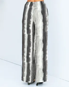 Paper Heart Tie Dyed Pants Black