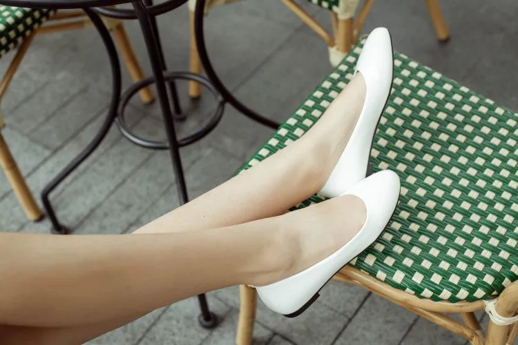Patent Leather Women Flat Shoes 7216