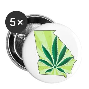 Peachtree NORML Buttons large 2.2'' (5-pack)