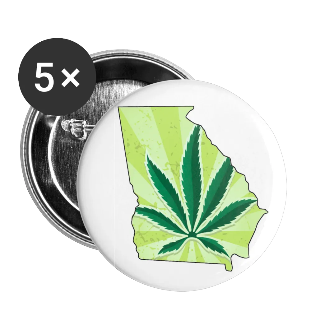 Peachtree NORML Buttons large 2.2'' (5-pack)