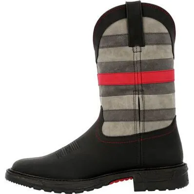 Rocky Red Line Western Boot