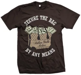 Secure The Bag - Brown T-Shirt