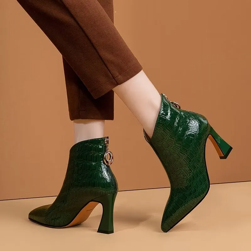 Serpatura Stylish Office Booties