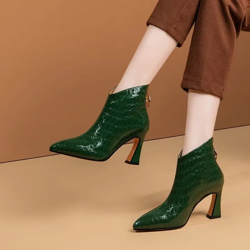 Serpatura Stylish Office Booties