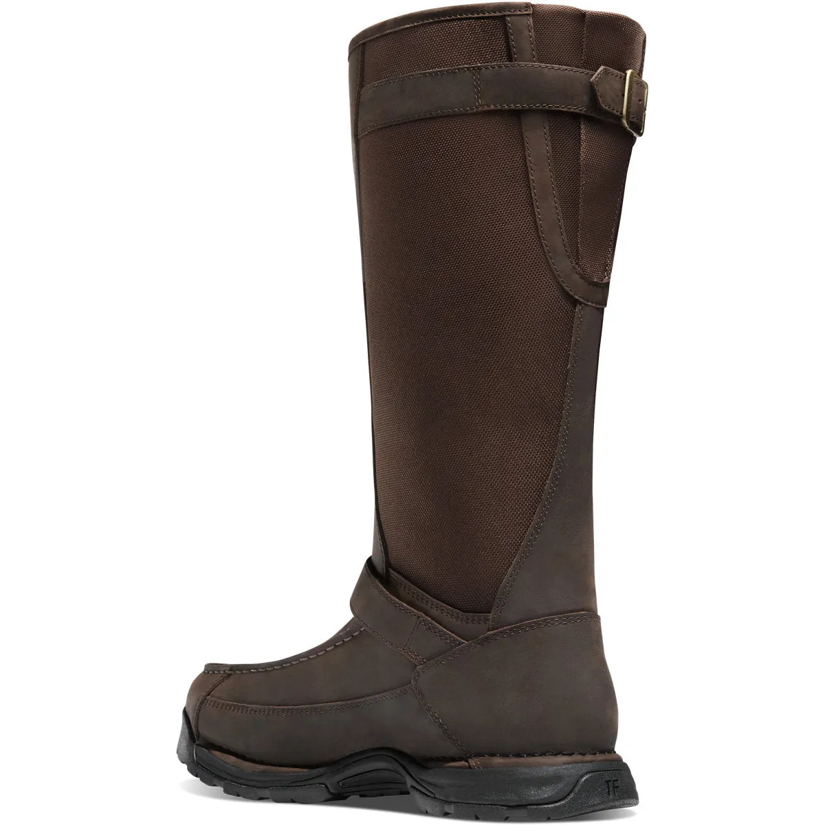 Sharptail Snake Boot 17"- Dark Brown