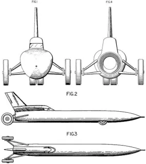 The Blue Flame patent design