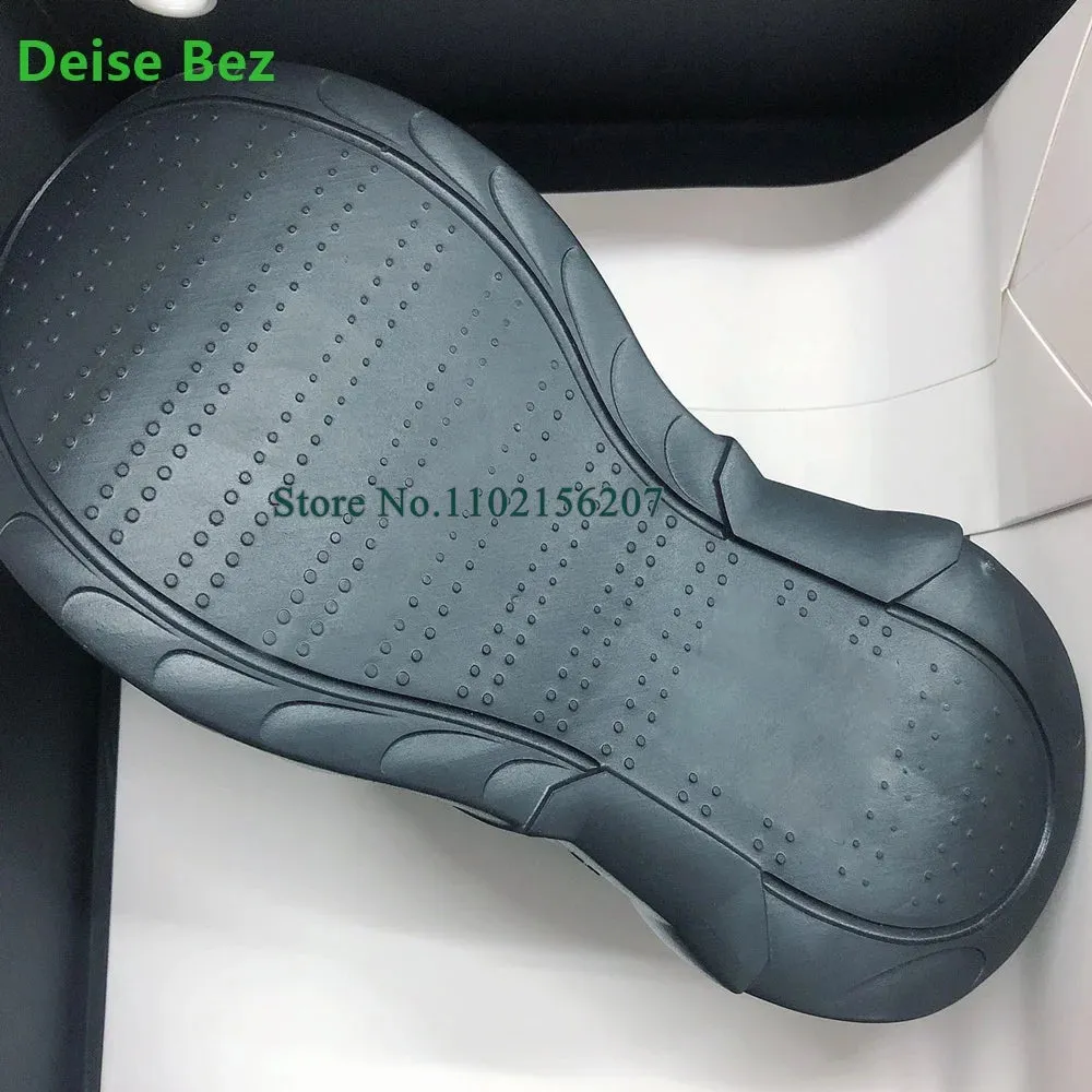 Thick Sole Non Slip Beach Slippers Solid Comfortable Wedges