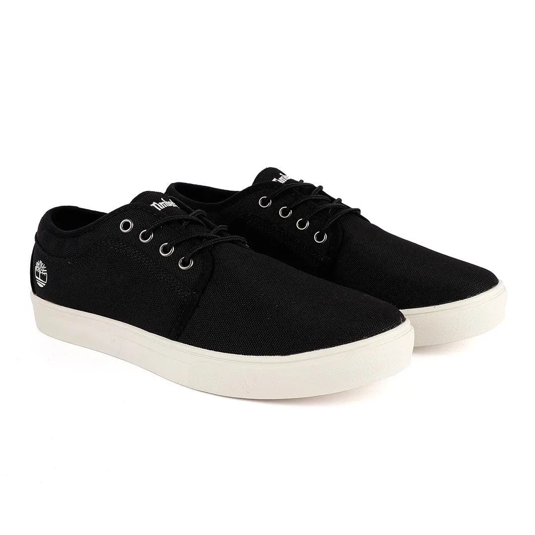 Timberland Men's Newport Bay Lace-Up Black Sneakers