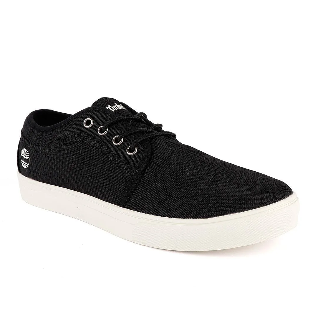 Timberland Men's Newport Bay Lace-Up Black Sneakers