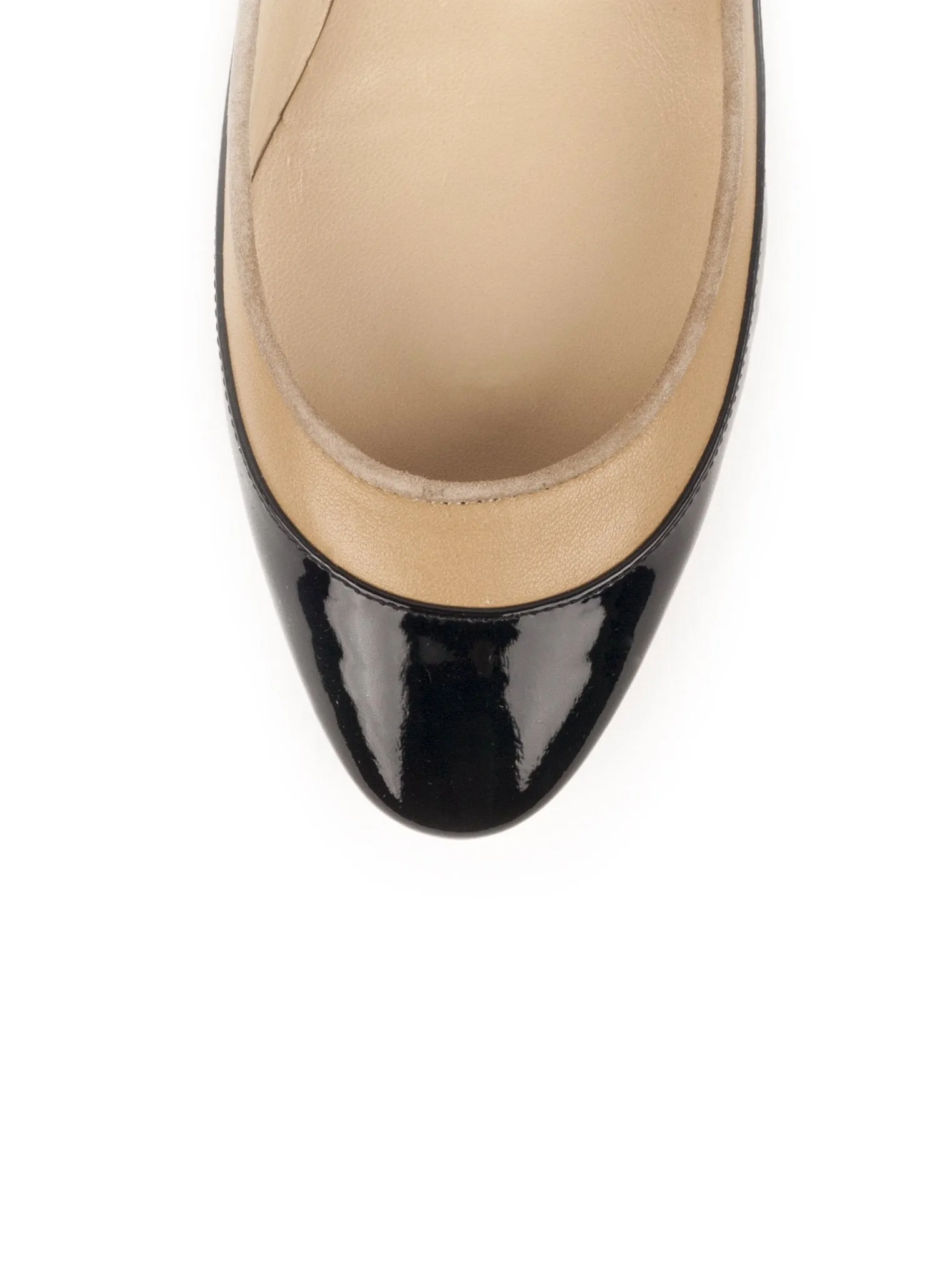 Tyler Flat - Black / Nude