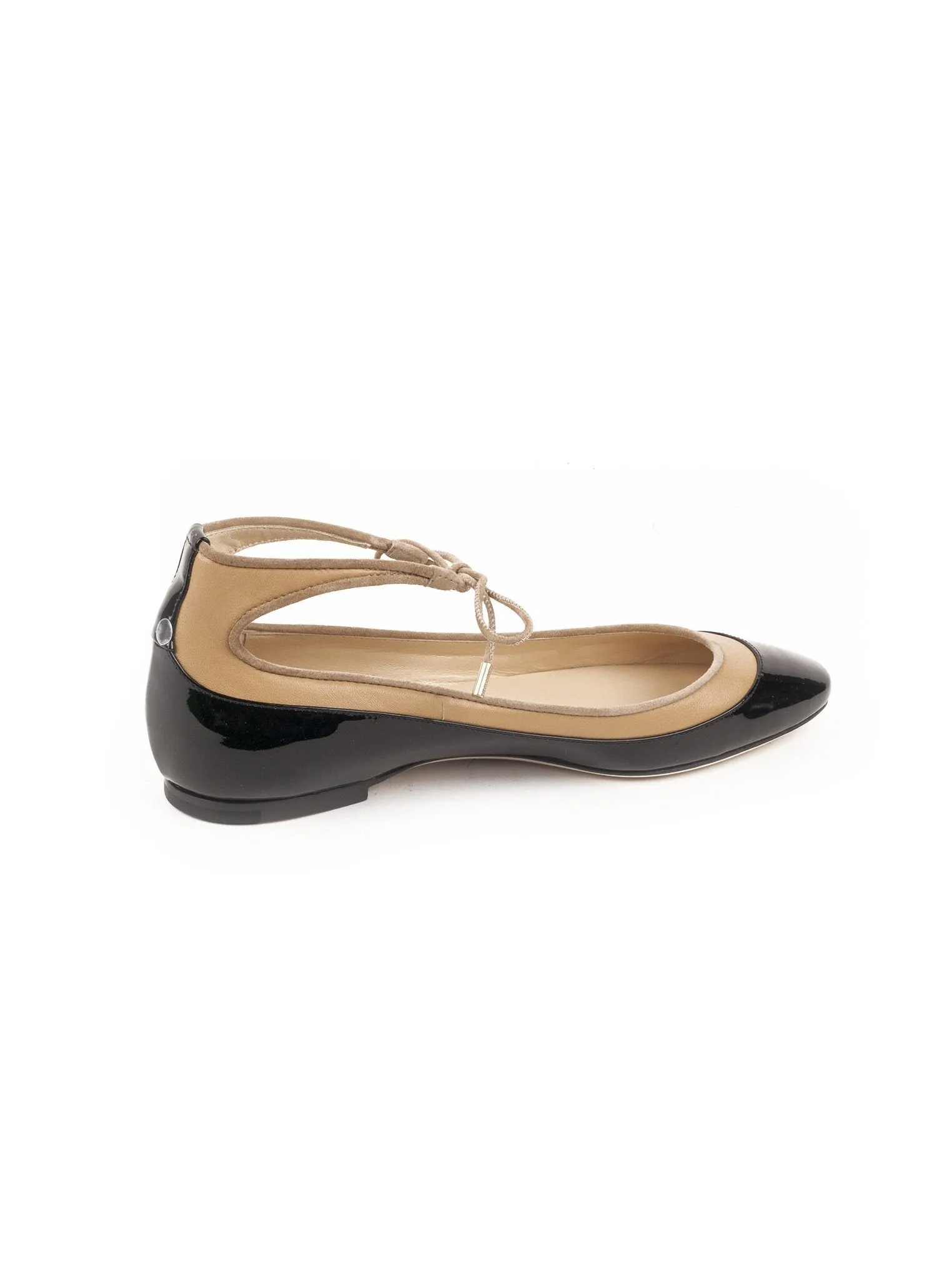 Tyler Flat - Black / Nude