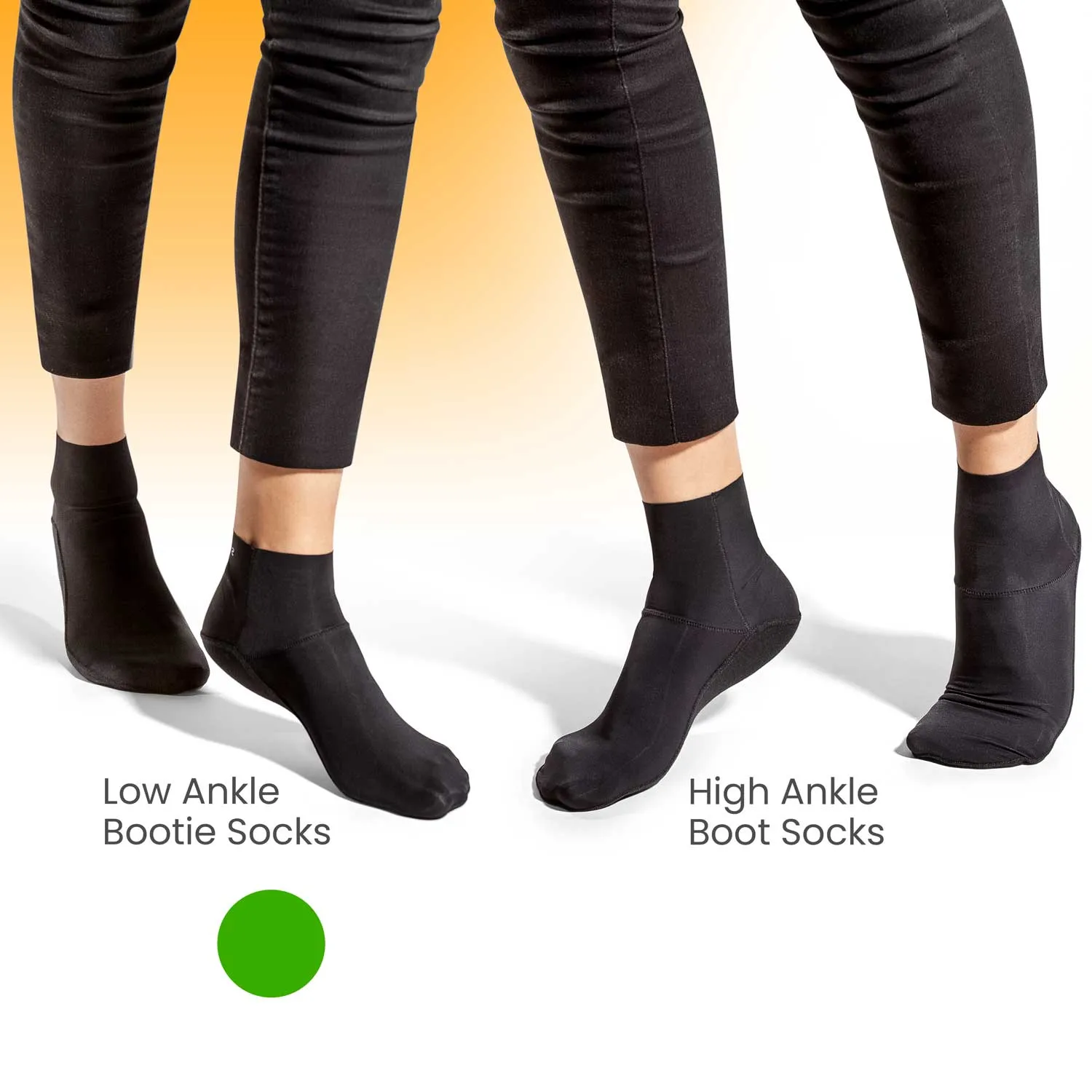 Ultra Thin InvisiLite Quarter Socks for Ankle Booties | S09