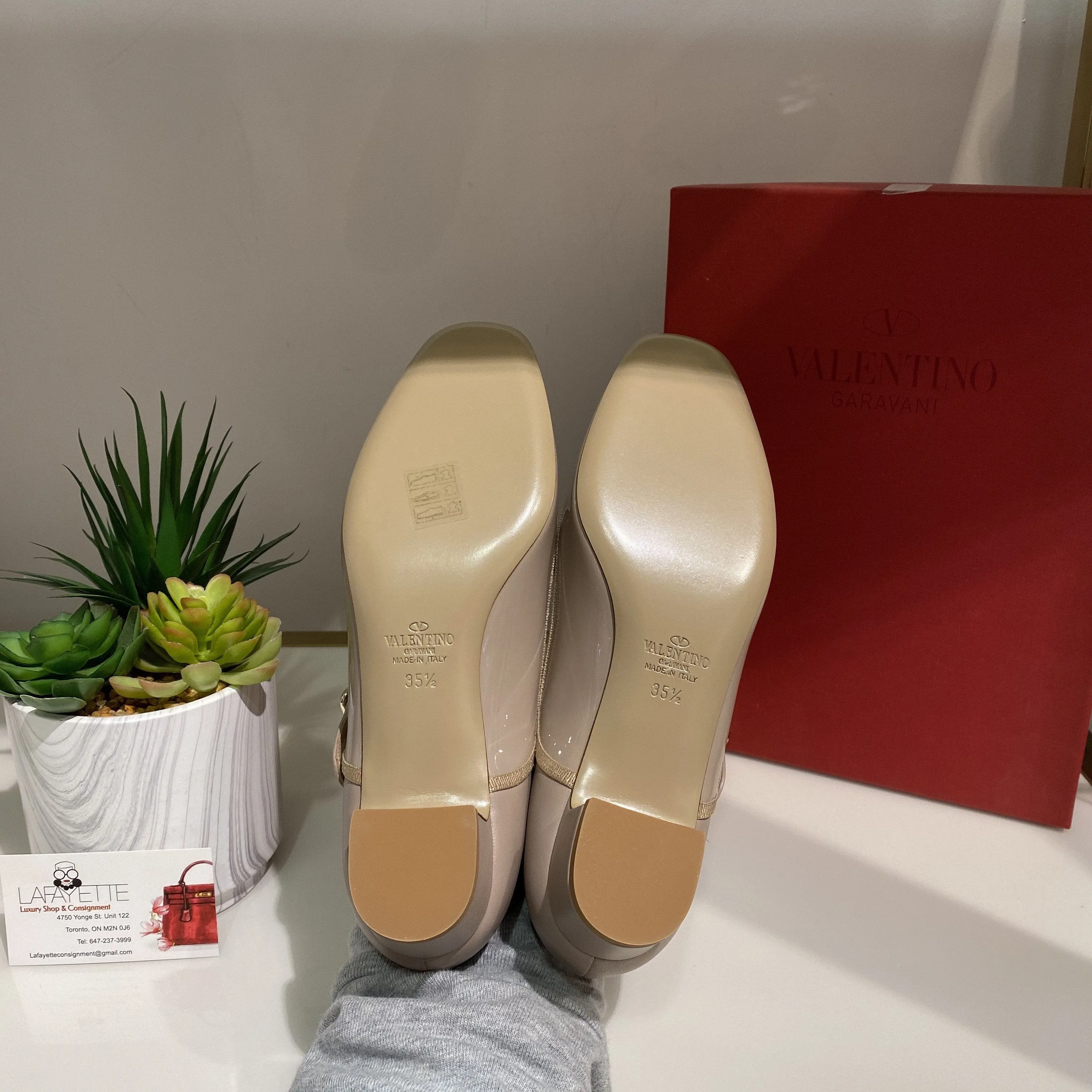 Valentino Mary Jane Flats
