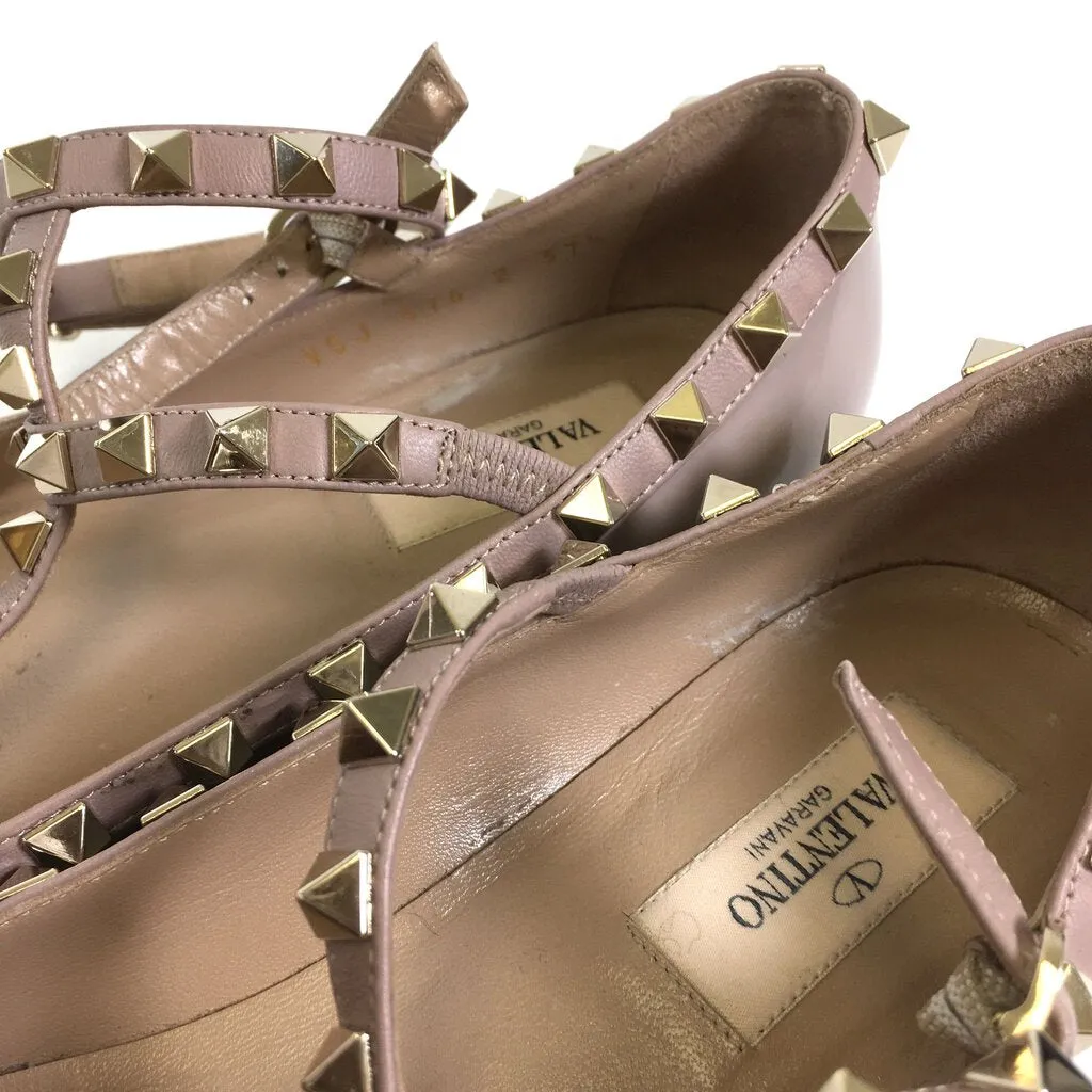 Valentino Rockstud Cage Flats