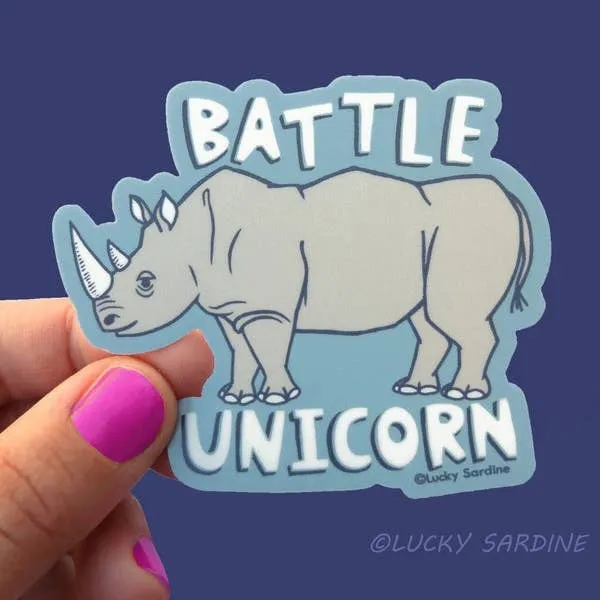 Vinyl Stickers by Lucky Sardine