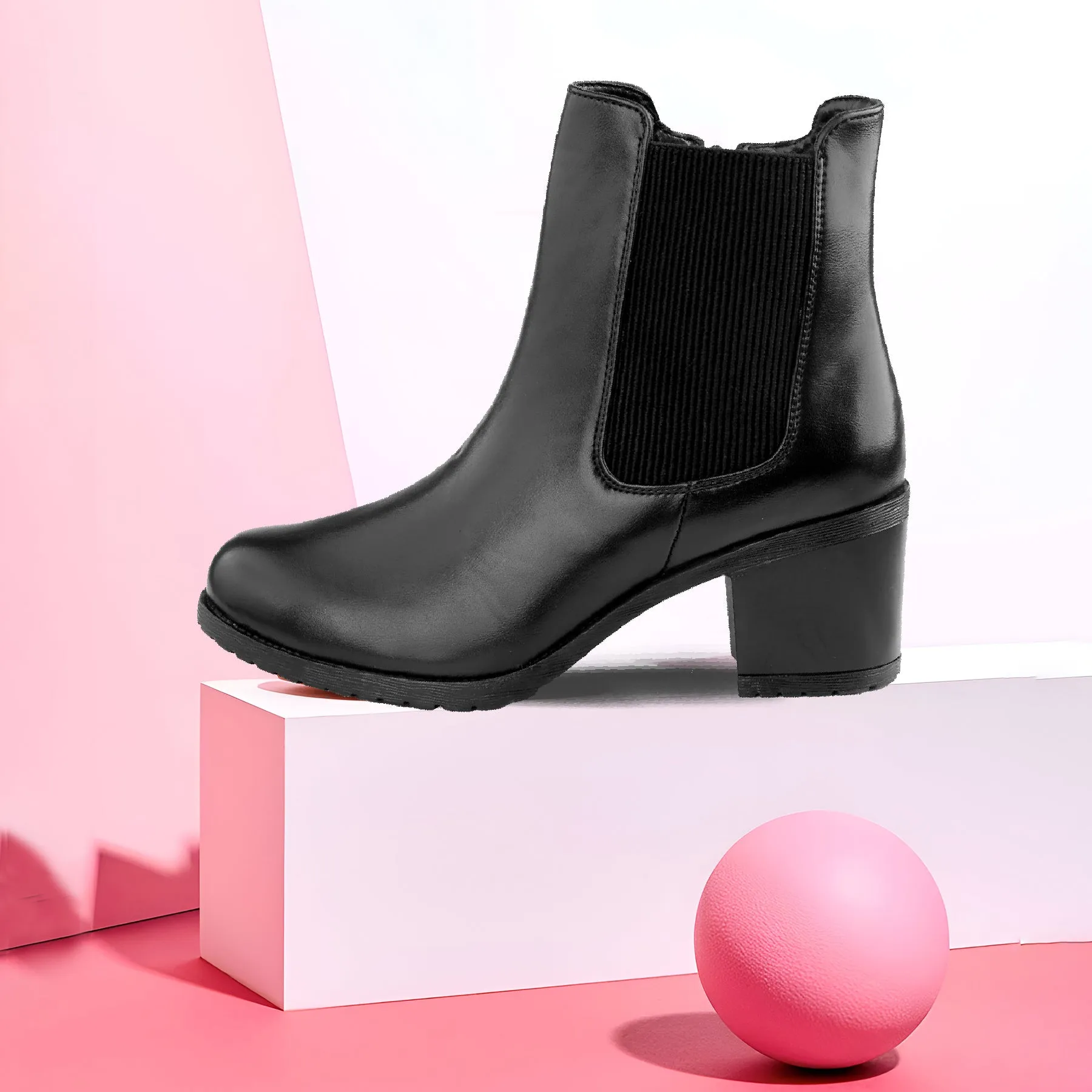 Women Ankle Boots with Heels