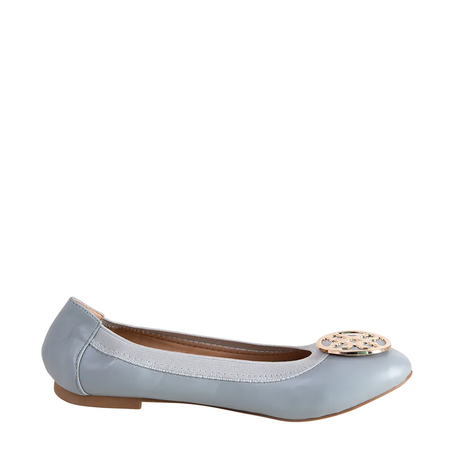 Women's Castiel PU Flat with Ornament